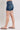 Judy Blue High Waist Tummy Control Fray Hem & Shield Back Pocket Shorts