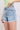 Judy Blue High Waist Tummy Control Light Wash Fray Hem Shorts