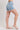 Judy Blue High Waist Tummy Control Light Wash Fray Hem Shorts