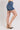 Judy Blue Mid Rise Tummy Control Mid Length Shorts