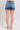 Judy Blue Mid Rise 2-Button Destroyed Dad Shorts