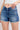 Judy Blue High Waist V-Front Fray Hem Shorts